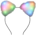Glowing LED Cat Ears Headband
