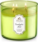 Bath & Body Works White Barn Eucalyptus Spearmint Candle