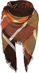 Plaid Blanket Scarf