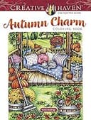Harvest Season Adult Coloring Book
