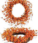 Fall Harvest Artificial Wreath