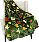 Fall Leaves Throw Blanket