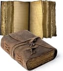 Leather-bound Fall Journal