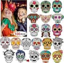 Halloween Themed Temporary Face Tattoos