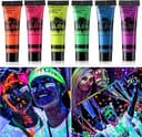 UV Glow Neon Face and Body Paint